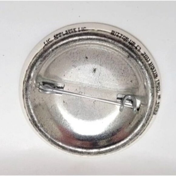 Vintage 1987 Applause California Raisins 1.5" Button Pinback White Round - Picture 3 of 3